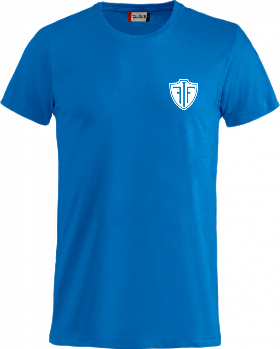 Clique - Fif Basic Bomulds T-Shirt - Royal blå