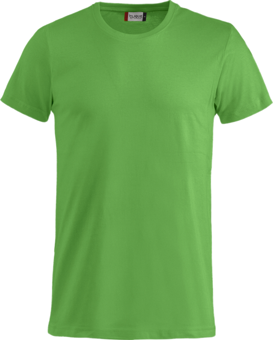 Clique - Basic Cotton T-Shirt Kids - Zielone jabłuszko