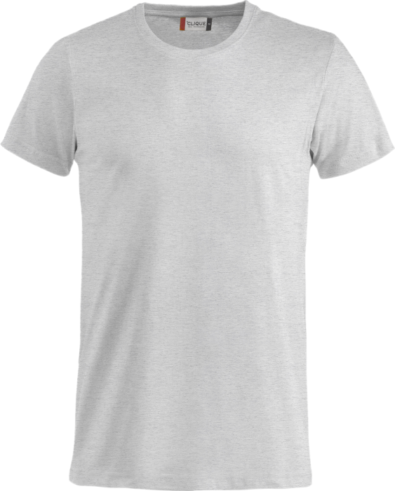 Clique - Basic Bomulds T-Shirt Børn - Aske