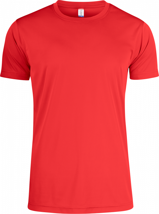 Clique - Active Sports T-Shirt Polyester - Czerwony