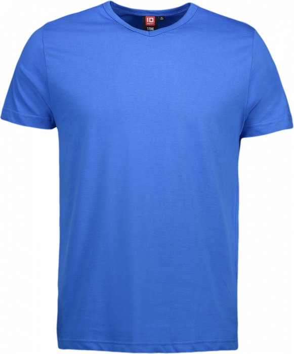 ID - Men's T-Time T-Shirt V-Neck - Azur