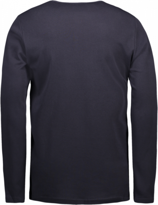 ID - Mens' Interlock T-Shirt Long-Sleeved - Marin