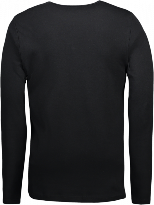 ID - Mens' Interlock T-Shirt Long-Sleeved - Nero