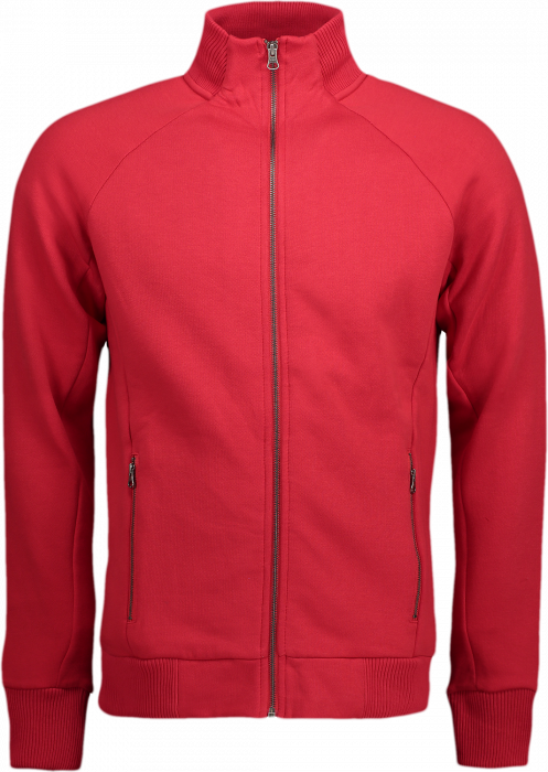 ID - Full Zip Sweat - Rosso