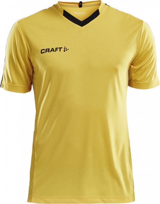 Craft - Progress Contrast Jersey Junior - Yellow & black