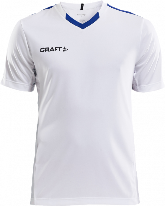 Craft - Progress Contrast Jersey Junior - White & blue
