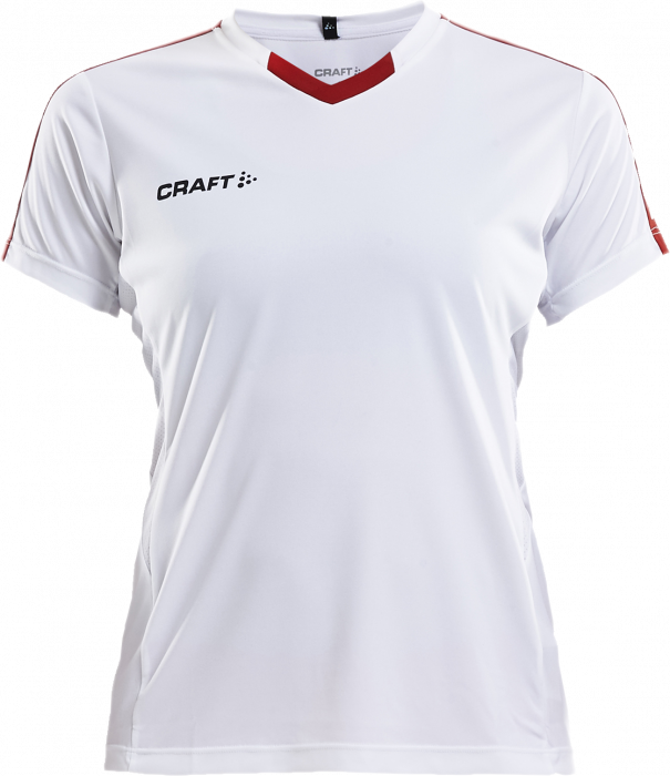 Craft - Progress Contrast Jersey Women - White & red