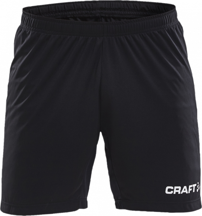 Craft - Progress Contrast Shorts Kids - Nero & bianco