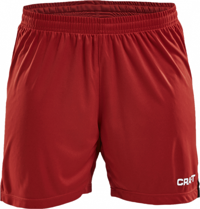 Craft - Progress Contrast Shorts Women - Czerwony & czarny