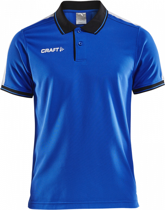 Craft - Pro Control Poloshirt - Blauw & zwart