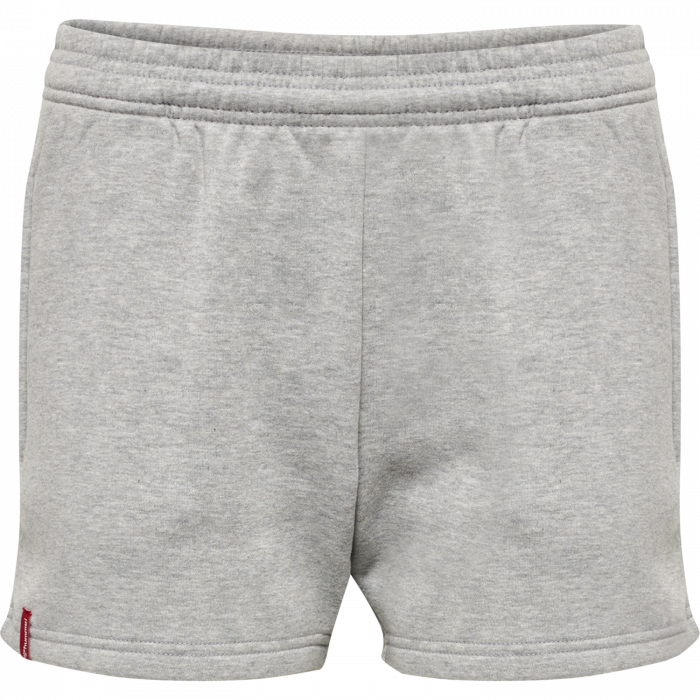 Hummel - Red Basic Joggingshorts Børn - Grey Melange