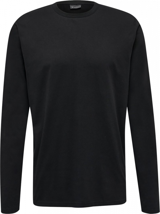 Hummel - Red Heavy Longsleeve T-Shirt - Black