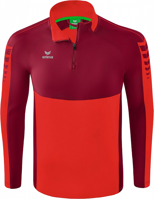 Erima - Six Wings Training Top - Bordeaux & rot