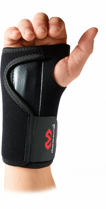 McDavid - Wrist Brace - Black & scarlet red