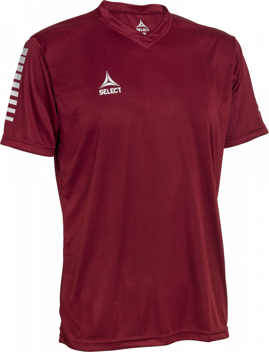 Select - Pisa Player Jersey - Bordeaux & branco