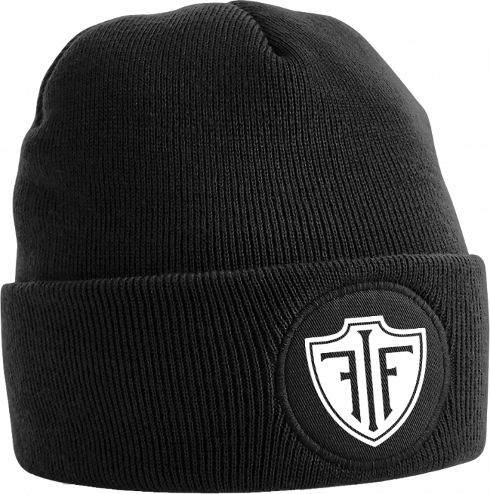 Beechfield - Fif Cap With Club Logo - Black