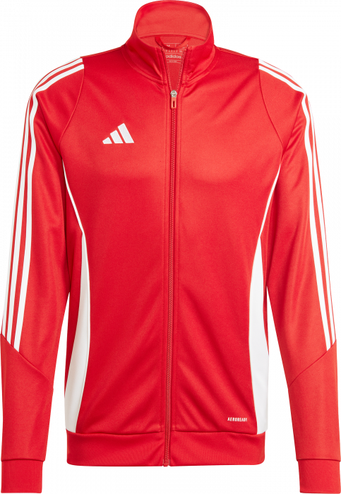 Adidas - Tiro 24 Training Top - Team Power Red & bianco