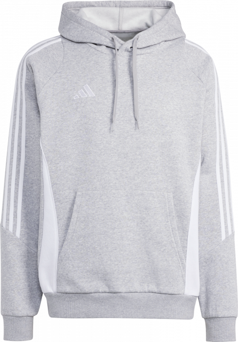 Adidas - Tiro 24 Hoodie - Lys Grå & white