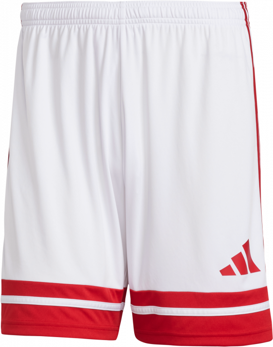 Adidas - Squadra 25 Shorts - Bianco & t power red