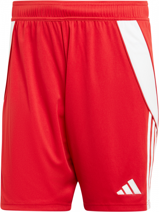 Adidas - Tiro 24 Shorts - T Power Red & hvid