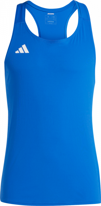 Adidas - Adizero Løbe Singlet - Royal Blå