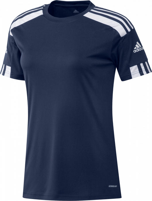 Adidas - Squadra 21 Jersey Women - Granatowy & biały