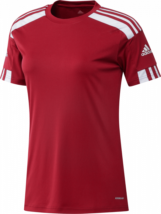 Adidas - Squadra 21 Jersey Women - Röd & vit