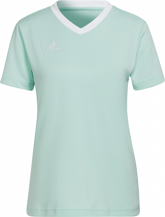 Adidas - Entrada 22 Jersey Women - Clear mint & bianco