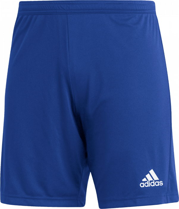 Adidas - Entrada 22 Shorts - Royal Blue & vit