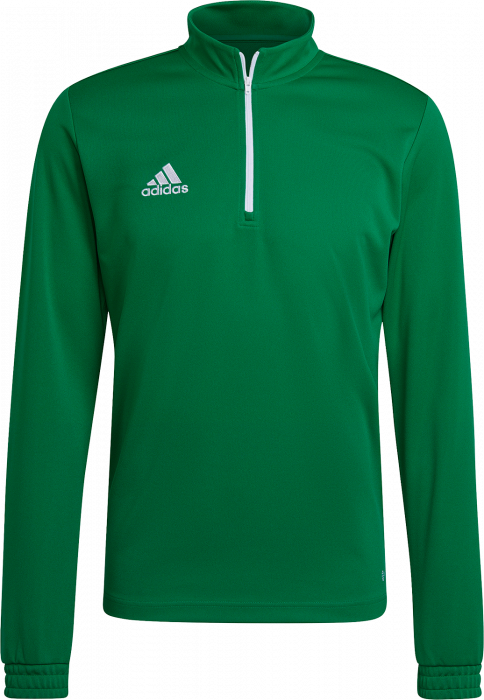 Adidas - Entrada 22 Træning Top With Half Zip - T Green & wit