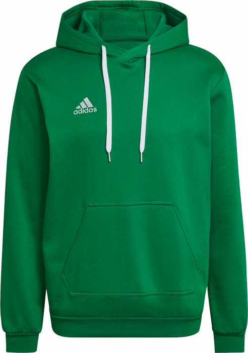 Adidas - Entrada 22 Hoodie - T Green & biały