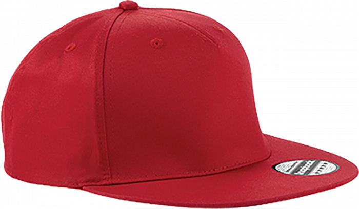 Beechfield - Cap With Snap Back - Vermelho