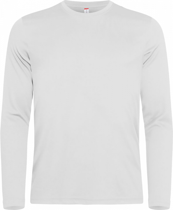 Clique - Basic Active Longsleeve T-Shirt - White