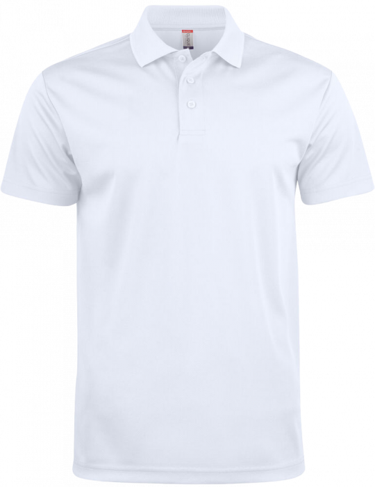 Clique - Basic Active Polo-Shirt - Blanc