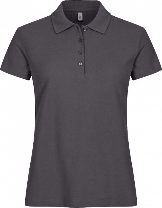 Clique - Basic Polo Dame - Metal Grey