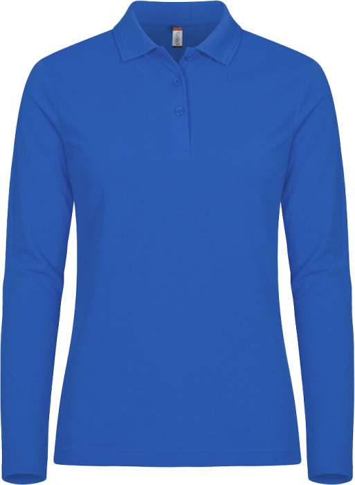 Clique - Manhattan Polo Longsleeve Women - Königsblau