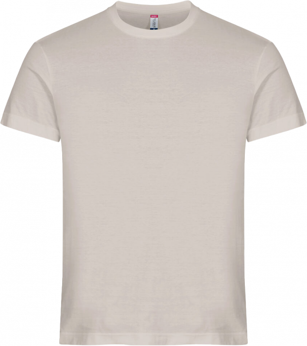 Clique - Basic Cotton T-Shirt - Stone