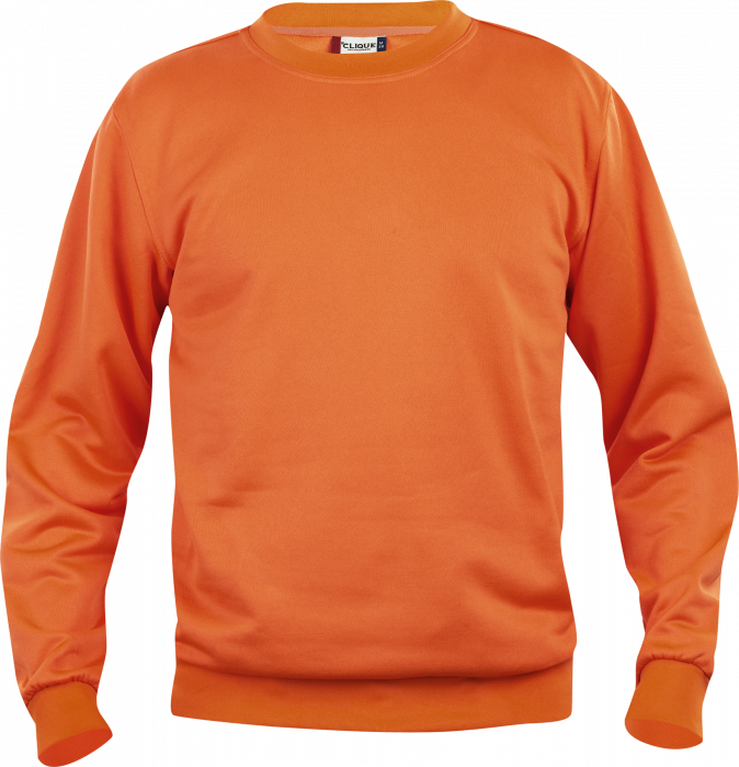 Clique - Sweatshirt I Bomuld - Blood Orange