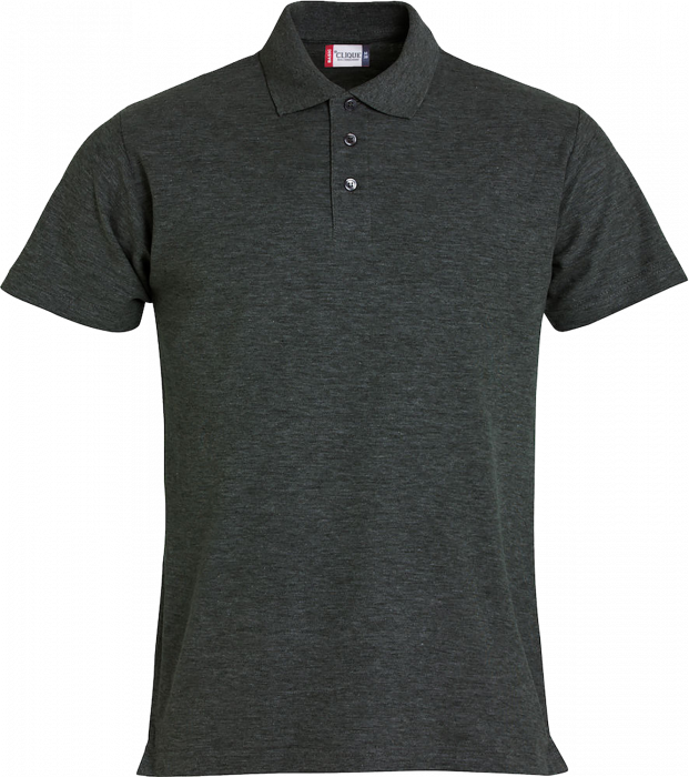 Clique - Basic Polo - Anthracite Melange