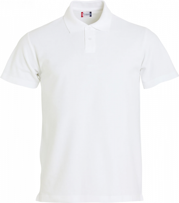 Clique - Basic Polo Kids - Bianco