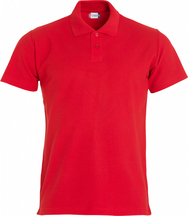 Clique - Basic Polo Kids - Vermelho