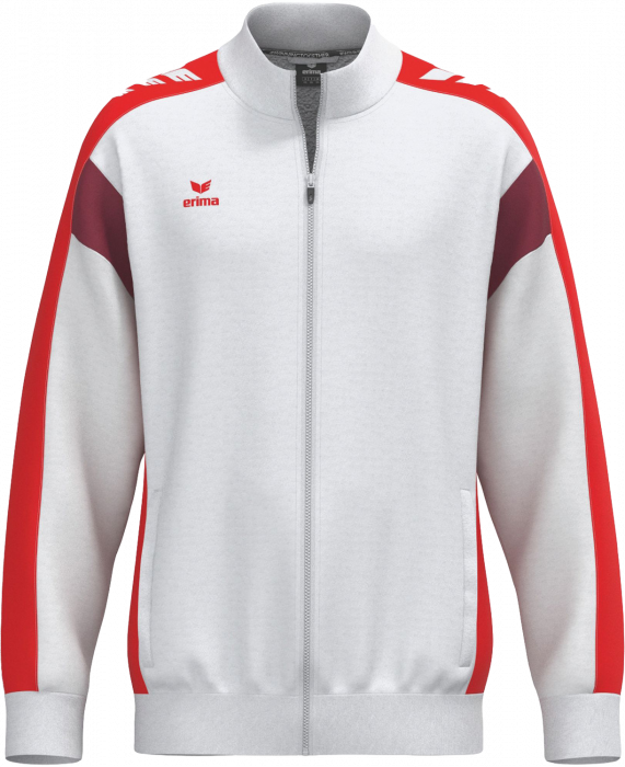 Erima - Celebrate 125 Training Jacket - White & red