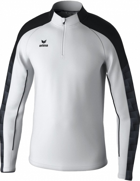 Erima - Evo Star Training Top Half Zip - Bianco & nero