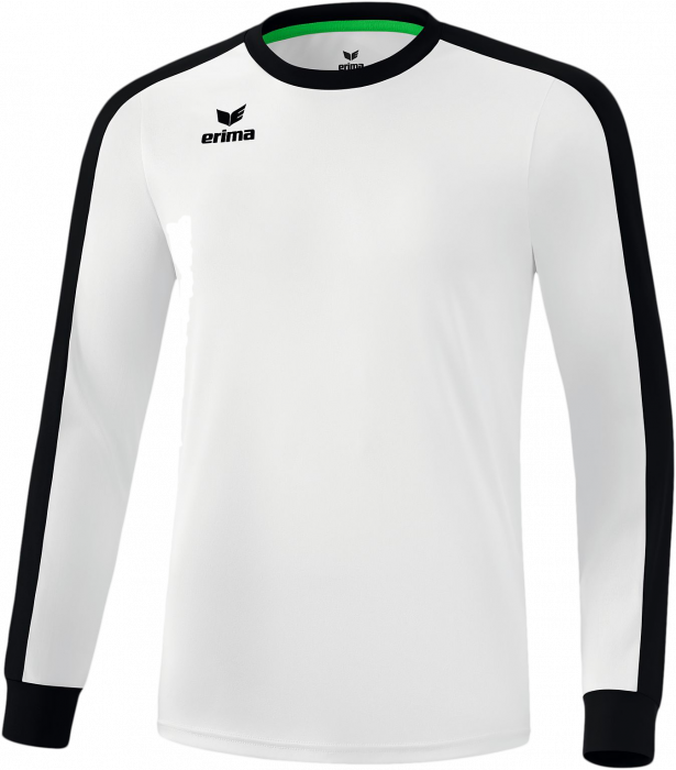 Erima - Retro Star Longsleeve Jersey - White & black