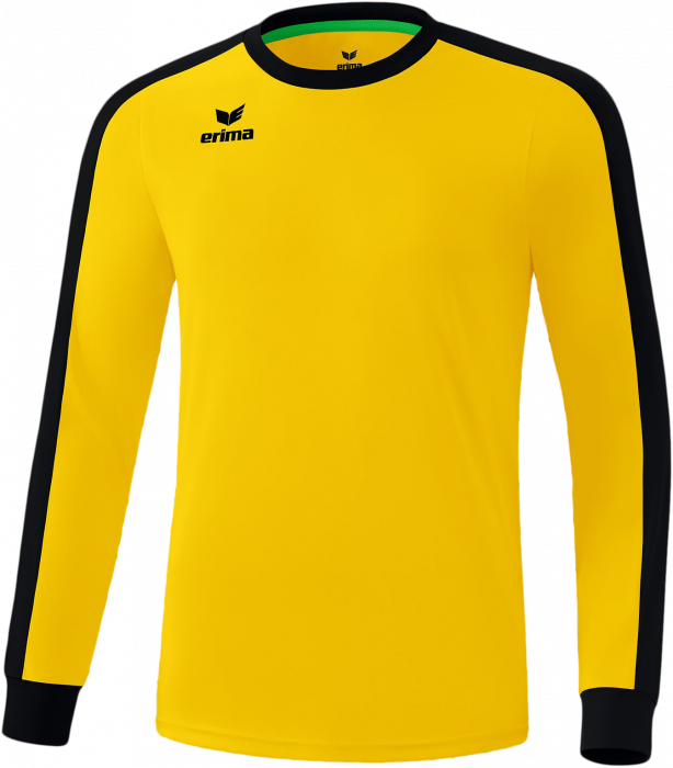 Erima - Retro Star Longsleeve Jersey - Yellow & zwart