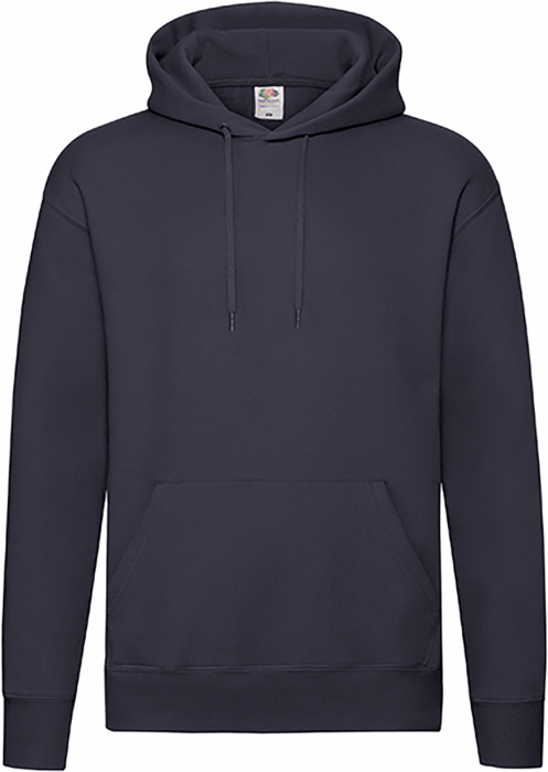 Fruit of the loom - Klassisk Hoodie - Deep Navy