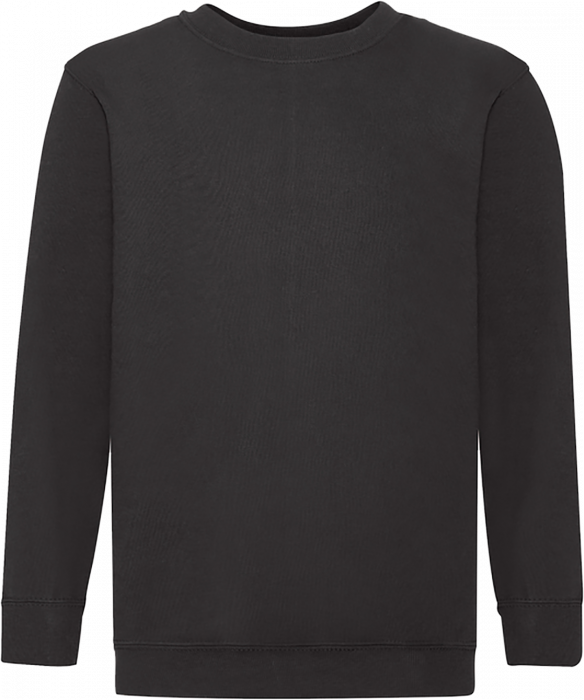 Fruit of the loom - Klassisk Sweatshirt Børn - Sort