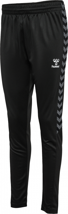 Hummel - Authentic Training Pants - Zwart & wit