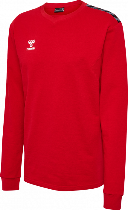 Hummel - Authentic Training Sweat Cotton - True Red