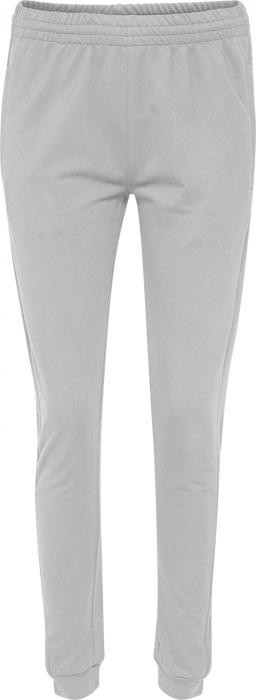 Hummel - Go Cotton Pants Woman - Grey Melange